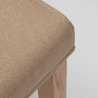 Chaise de cuisine et restaurant rembourrée en bois style henriksdal Comfort Luxury 