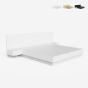 Lit double coffre ouvrant 160x190cm avec tables de chevet  Schwaz Vente