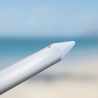 Parasol de plage 220 cm en Coton Coupe-Vent Edition Limitée Rome NATURE 