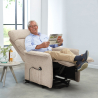 Fauteuil relax électrique inclinable avec releveur et roulettes Giorgia Choix