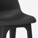Chaise moderne en polypropylène pour restaurant bar cuisine extérieure Progarden Eolo Dimensions