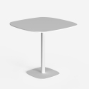 Table de cuisine bar salle à manger design moderne 80x80 Circumdo Catalogue