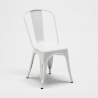 ensemble bar restaurant 4 chaises et table horeca noire 90x90cm just 