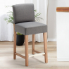 Tabouret haut en bois style Henriksdal pour bars et cuisines Comfort Prix