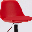 Tabouret de bar cuisine réglable en hauteur similicuir Design New Orleans Prix