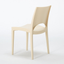 Ensemble Table 90x90cm Horeca et 4 Chaises Empilables Bar Restaurant Prince 