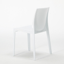 Ensemble De 4 Chaises Polypropylène Empilables et 1 Table Horeca Noire 90x90cm Yanez Black 