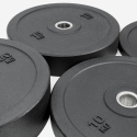 2 x disques olympiques haltère 5 kg caoutchouc cross training Bumper HD Choix