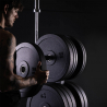 2 x disques olympiques haltère 5 kg caoutchouc cross training Bumper HD Remises