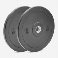 2 x disques olympiques haltère 5 kg caoutchouc cross training Bumper HD Promotion