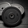 Lot de 2 disques olympiques haltère 10 kg en caoutchouc pour cross training Bumper HD Catalogue