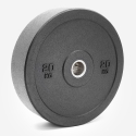 Lot de 2 disques olympiques haltères 20 kg caoutchouc cross training Bumper HD Offre