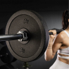 2 x 20 kg disques en caoutchouc poids cross training barre olympique Bumper HD Dot Réductions