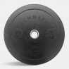 Lot de 2 disques de 10 kg olympiques pour barre de musculation en caoutchouc Bumper HD Italy Offre