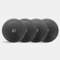 Lot de 2 disques de 10 kg olympiques pour barre de musculation en caoutchouc Bumper HD Italy Réductions