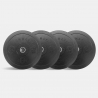 Lot de 2 disques de 10 kg olympiques pour barre de musculation en caoutchouc Bumper HD Italy Réductions