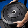 2 x disques en caoutchouc poids 10 kg pour barre olympique salle de sport Bumper Training Réductions