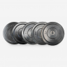 2 x disques en caoutchouc poids 10 kg pour barre olympique salle de sport Bumper Training Modèle