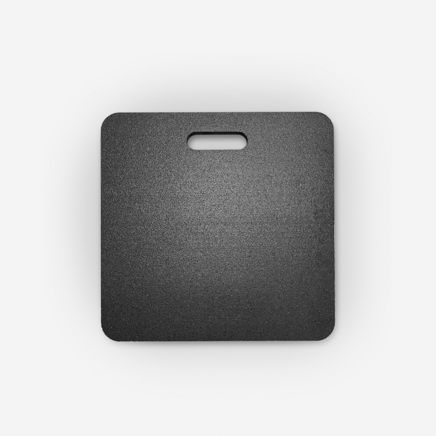Tapis de fitness carré en caoutchouc 50x50 cm antichoc épaisseur 20 mm G-Mat Square Promotion