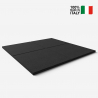 Dalle en caoutchouc antichoc pour salle de sport 1x1m Fit Square Catalogue