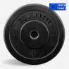 2 x disques en caoutchouc poids 10 kg pour barre olympique salle de sport Bumper Training Vente