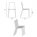 Ensemble table carrée pliante 70x70cm acier 2 chaises extérieur Mores 