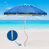 Parasol de plage aluminium leger visser protection uv GiraFacile 200 cm Afrodite Achat
