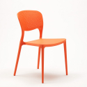 Chaise de cuisine bar café polypropylène empilable intérieur et extérieur Garden Giulietta 
