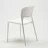 Chaise de cuisine bar café polypropylène empilable intérieur et extérieur Garden Giulietta 