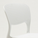 Chaise de cuisine bar café polypropylène empilable intérieur et extérieur Garden Giulietta 