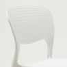Chaise de cuisine bar café polypropylène empilable intérieur et extérieur Garden Giulietta 