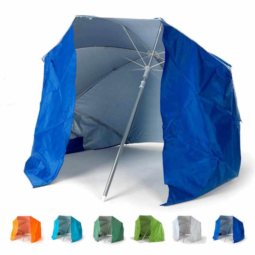 Parasol de plage portable moto pliable léger tente 200 cm Piuma Prix