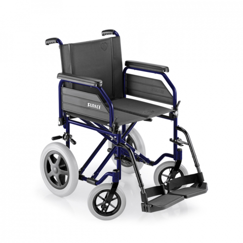 Fauteuil roulant léger avec repose-pieds pour personnes âgées handicapées 200 XL Surace