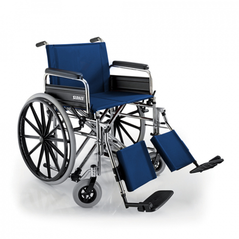 Fauteuil roulant bariatrique avec repose-jambes pour personnes handicapées 500 Bariatric Surace Promotion