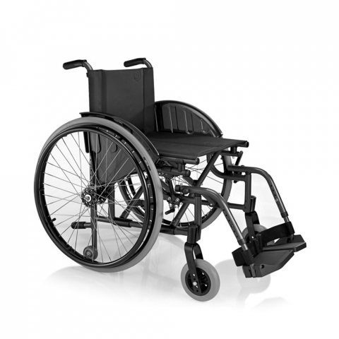 Fauteuil roulant pliant autopropulsé léger pour personnes âgées handicapées Eureka SC Surace
