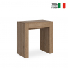 Console d'entrée table à manger extensible 78x47-299cm bois Allin Oak Vente