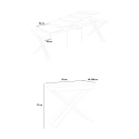 Table à manger console extensible 90x40-300cm design marbre Diago Marble Catalogue