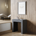 Console de table à manger extensible 78x47-299cm anthracite Allin Report Promotion