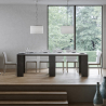 Console de table à manger extensible 78x47-299cm anthracite Allin Report Catalogue