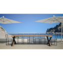 Console extensible 90x40-300 cm table en bois design moderne Diago Fir Réductions