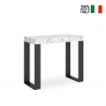 Console extensible 90x40-300cm table en marbre au design moderne Tecno Marble Offre