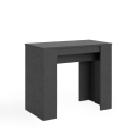 Console extensible 90x48-204cm table design moderne anthracite Basic Small Report Offre