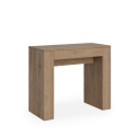 Console design extensible 90x42-302cm table à manger en bois Modem Oak Offre