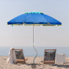 Parasol de plage aluminium leger visser protection uv GiraFacile 200 cm Afrodite Prix
