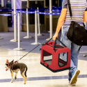 Sac de transport pliable pour petits chiens et chats 58x40x44.5cm Oliver M 