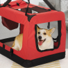 Sac de transport en tissu pliable pour chiens et chats moyen 68.5x48x50cm Oliver L Remises