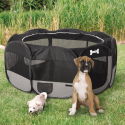 Box et caisse pliable portable pour le transport des chiens et chats 110x62cm Panoramik Modèle