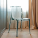 Chaise transparent Salle à Manger bar Femme Fatale Grand Soleil Design en polycarbonate Vente