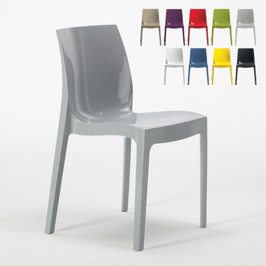 Lot de 18 Chaises Ice Grand Soleil polypropylène restaurant promo offre Lot de 18 Chaises Ice Grand Soleil polypropylène restaurant promo offre
