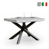 Table à manger cuisine extensible 90x130-234cm marbre Volantis Marble Vente